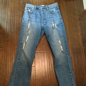 Gap high waisted mom jeans